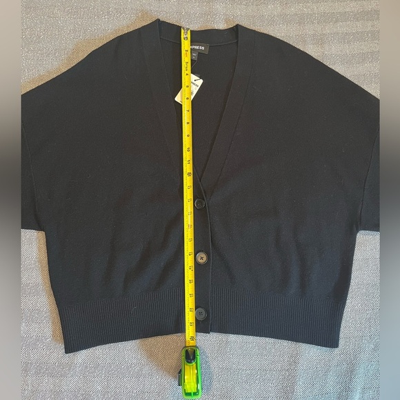 Express Black Dolman Sleeve Cardigan XL - Picture 7 of 8